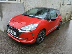 Citroen DS3 1.2 Puretech Elegance H B Red Low Miles 20 Roa