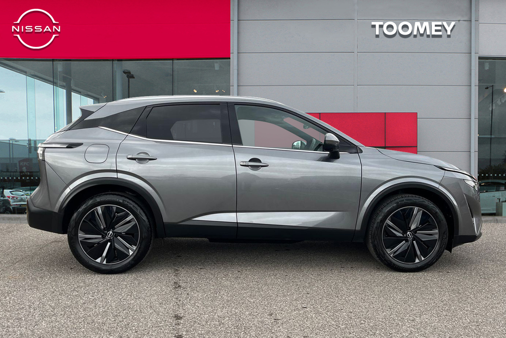 Nissan Qashqai 1.3 Dig T Mhev Tekna Suv Hybrid Xtron OX74BXR Grey #4