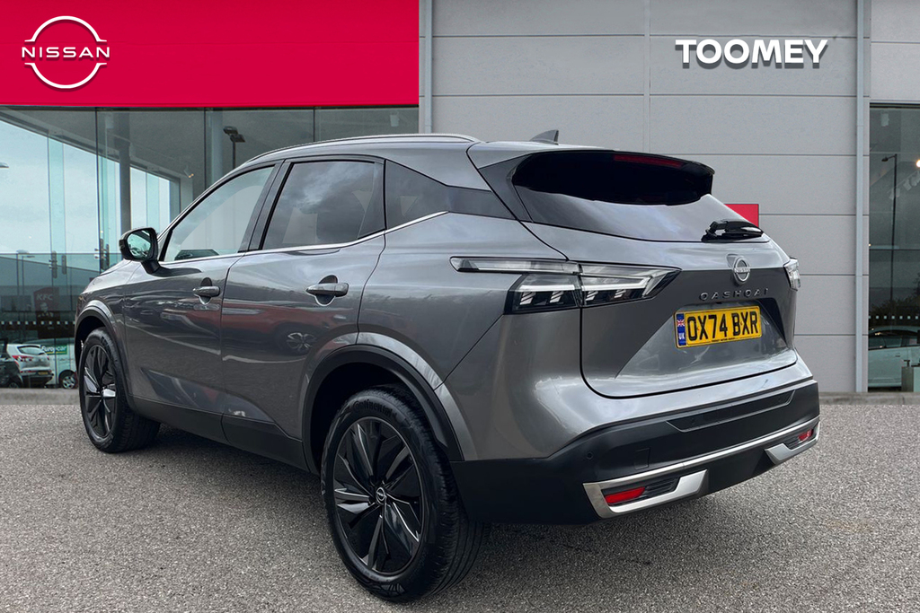 Nissan Qashqai 1.3 Dig T Mhev Tekna Suv Hybrid Xtron OX74BXR Grey #3