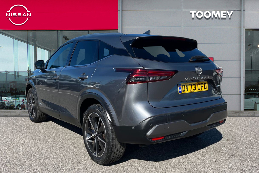 Nissan Qashqai 1.5 H E Power Tekna Suv Hybrid DV73CFD Grey #3