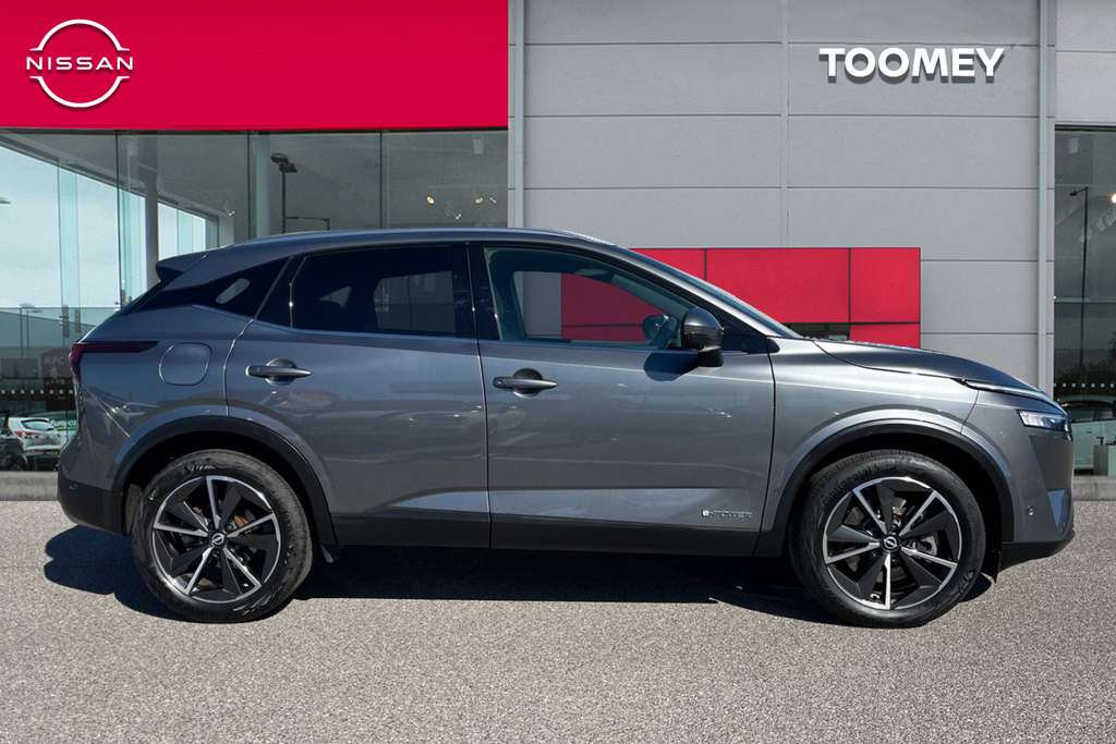 Nissan Qashqai 1.5 H E Power Tekna Suv Hybrid DV73CFD Grey #4
