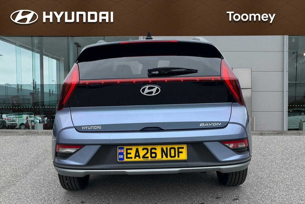 Hyundai Bayon 1.0 T Gdi Black Line Suv Dct EA26NOF Blue #6