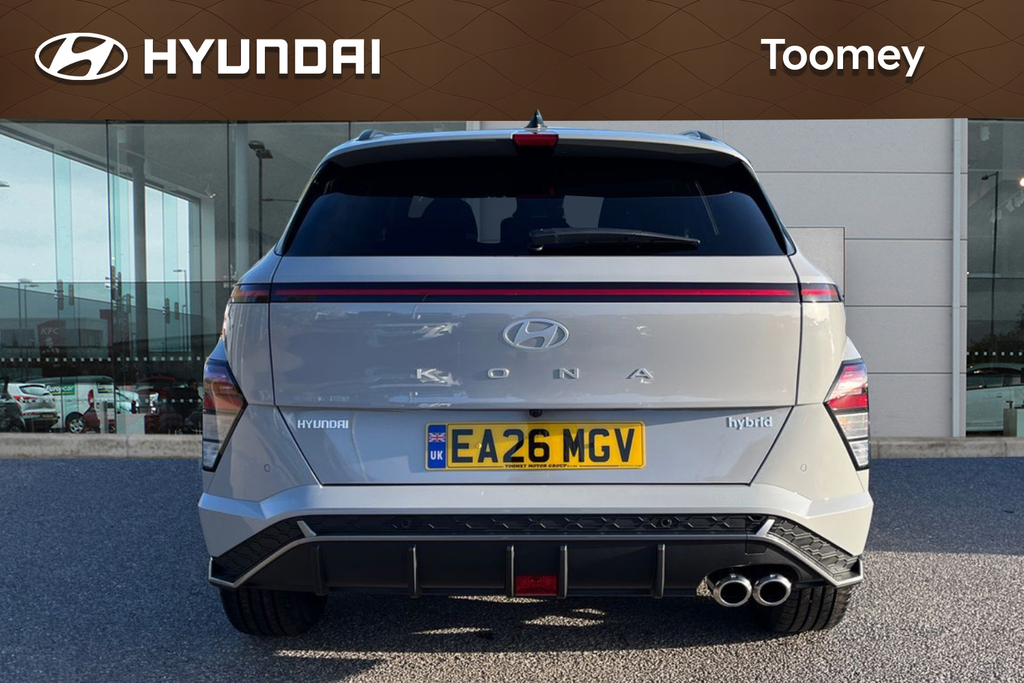Hyundai Kona 1.6 H Gdi N Line Suv Hybrid Dct EA26MGV Grey #6