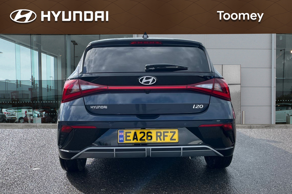 Hyundai I20 1.0 T Gdi Black Line Hatchback EA26RFZ Grey #6