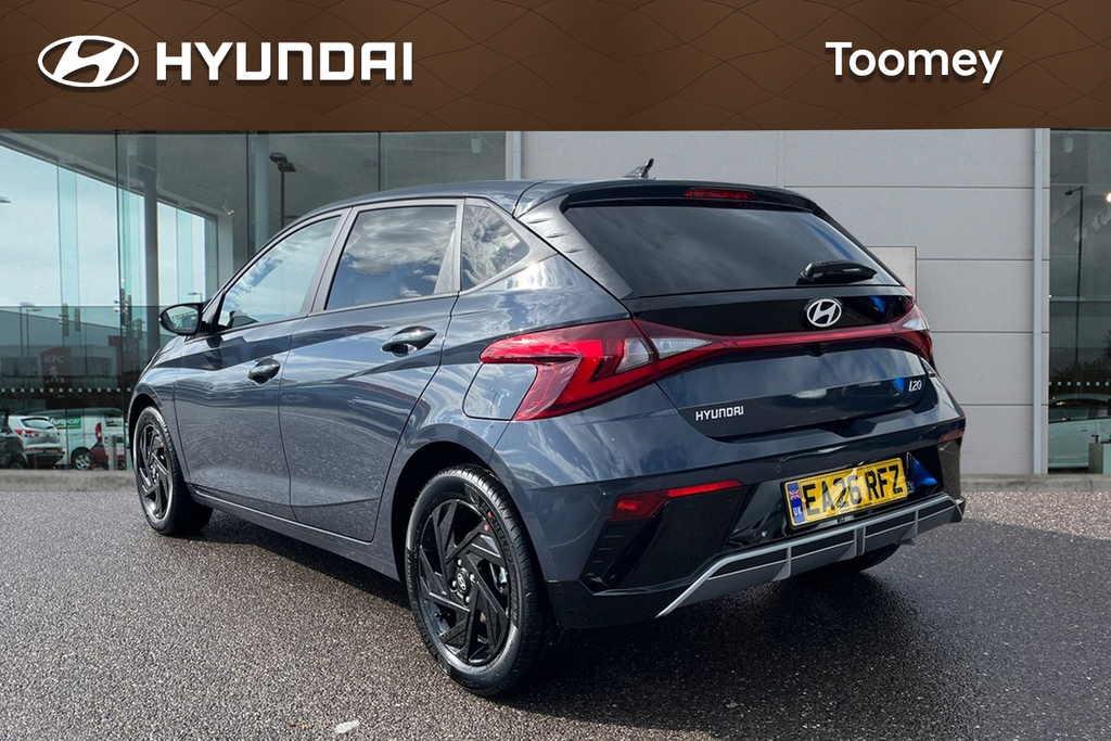 Hyundai I20 1.0 T Gdi Black Line Hatchback EA26RFZ Grey #3