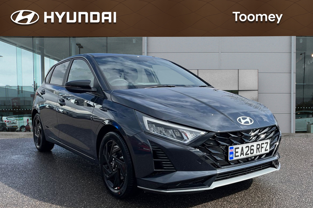 Hyundai I20 1.0 T Gdi Black Line Hatchback Grey