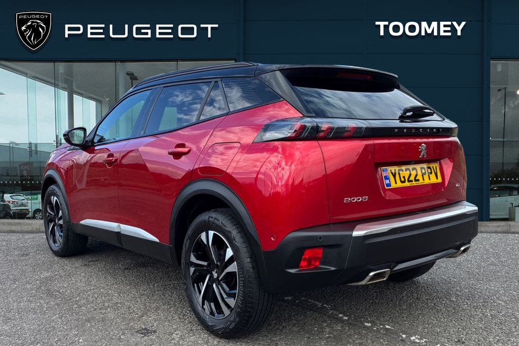 Peugeot 2008 1.2 Puretech Gt Suv YG22PPV Red #3