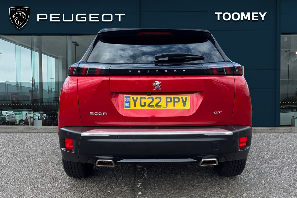Peugeot 2008 1.2 Puretech Gt Suv YG22PPV Red #6