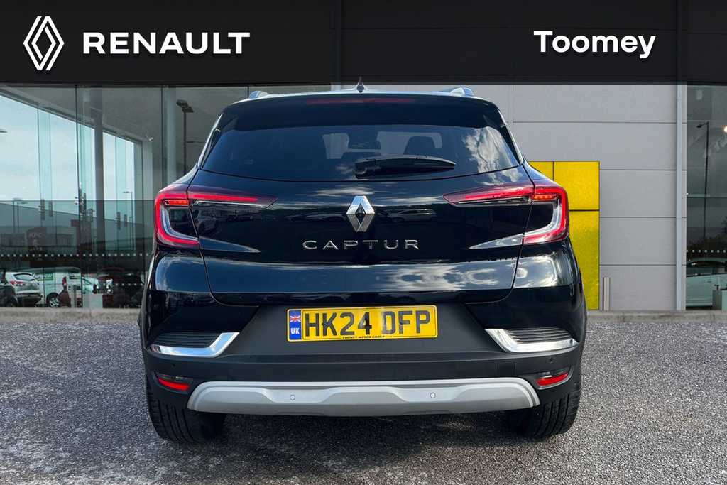 Renault Captur 1.0 Tce Techno Suv HK24DFP Black #6