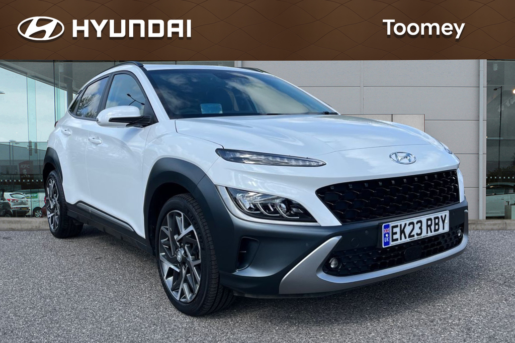 Hyundai Kona 1.6 H Gdi Ultimate Suv Hybrid Dct White