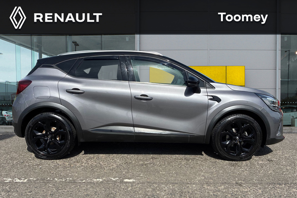 Renault Captur 1.0 Tce Rive Gauche Se Suv EX23AUC Black #4
