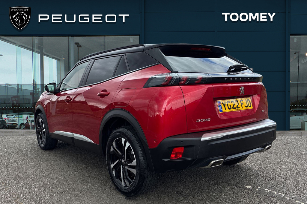 Peugeot 2008 1.2 Puretech Gt Suv YG22FJO Red #3