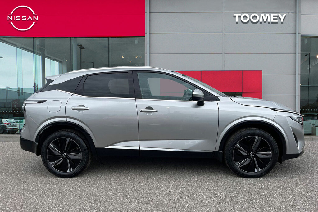 Nissan Qashqai 1.3 Dig T Mhev Tekna Suv Hybrid EK25GYA Silver #4
