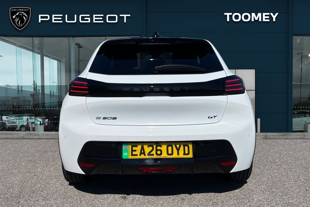 Peugeot e-208 51Kwh Gt Hatchback 7.4Kw Charge White #5