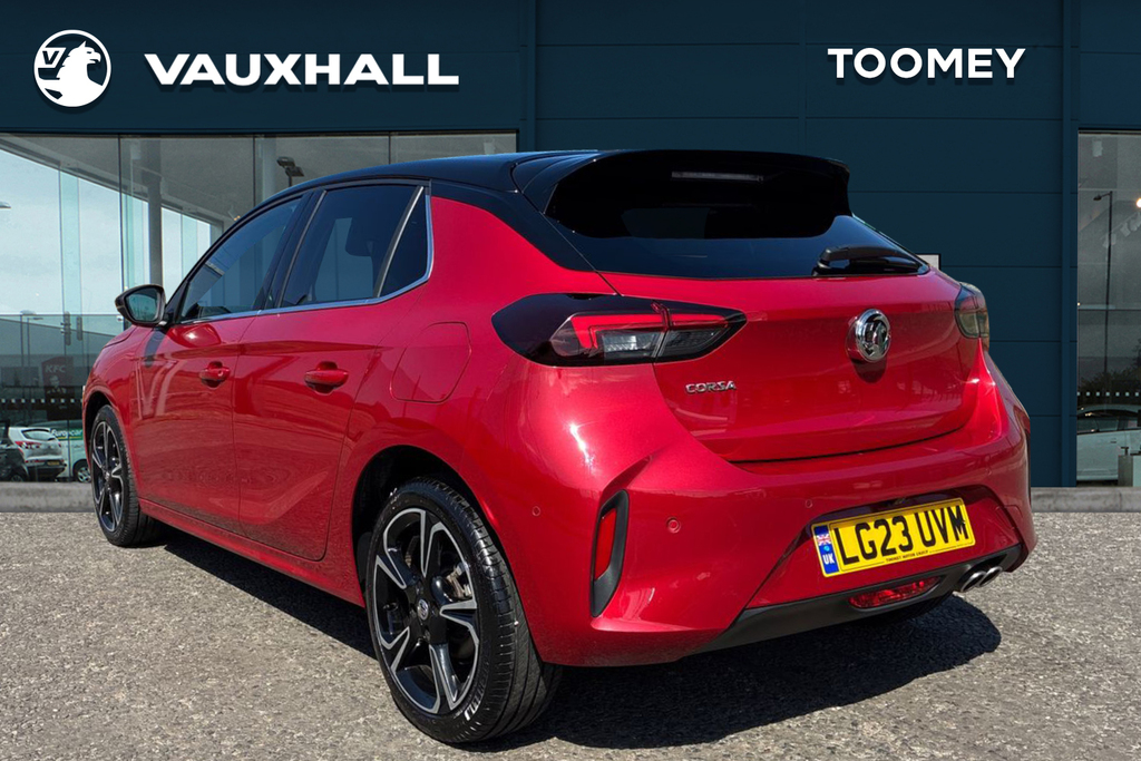 Vauxhall Corsa 1.2 Turbo Ultimate Hatchback LG23UVM Red #3