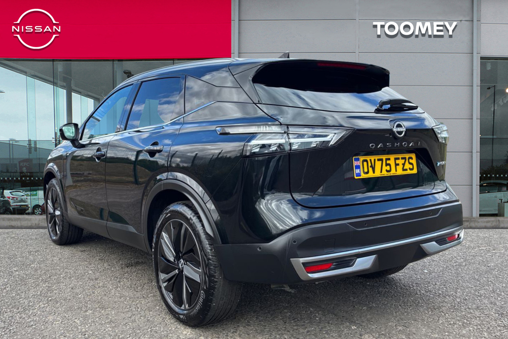 Nissan Qashqai 1.5 H E Power Tekna Suv Hybrid Eur OV75FZS Black #3