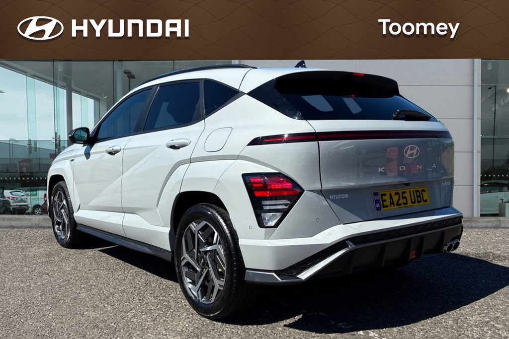 Hyundai Kona 1.6 H Gdi N Line S Suv Hybrid Dct EA25UBC Grey #3