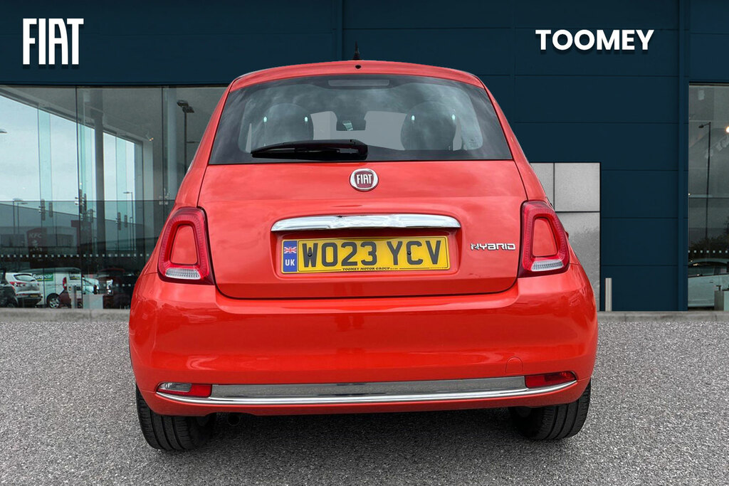 Fiat 500 1.0 Mhev Hatchback WO23YCV Orange #6