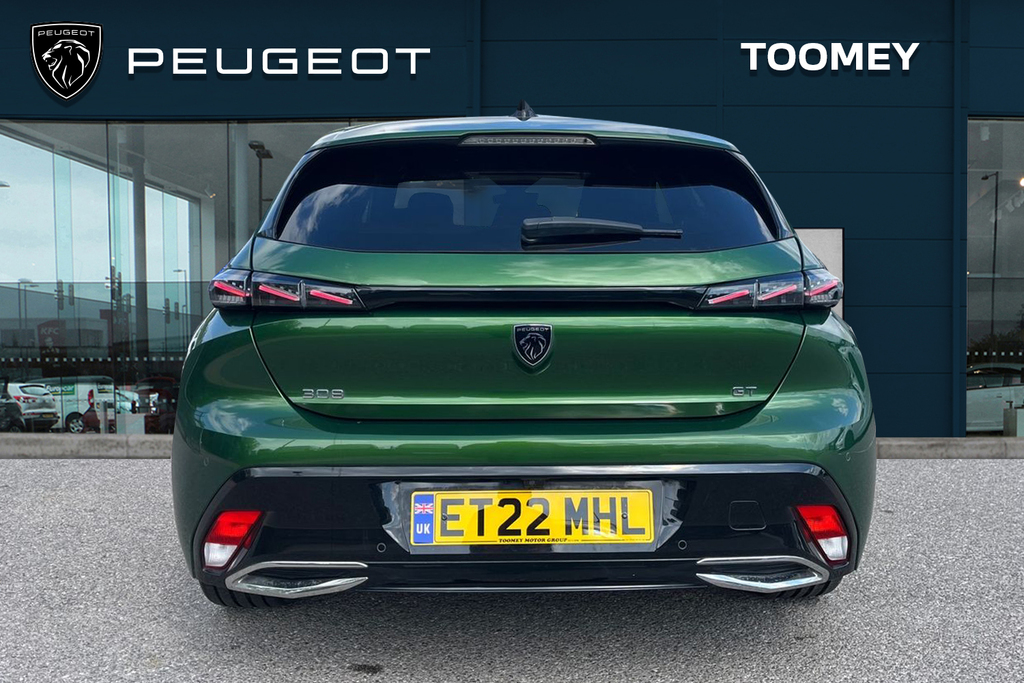 Peugeot 308 1.5 Bluehdi Gt Hatchback Eat ET22MHL Green #6