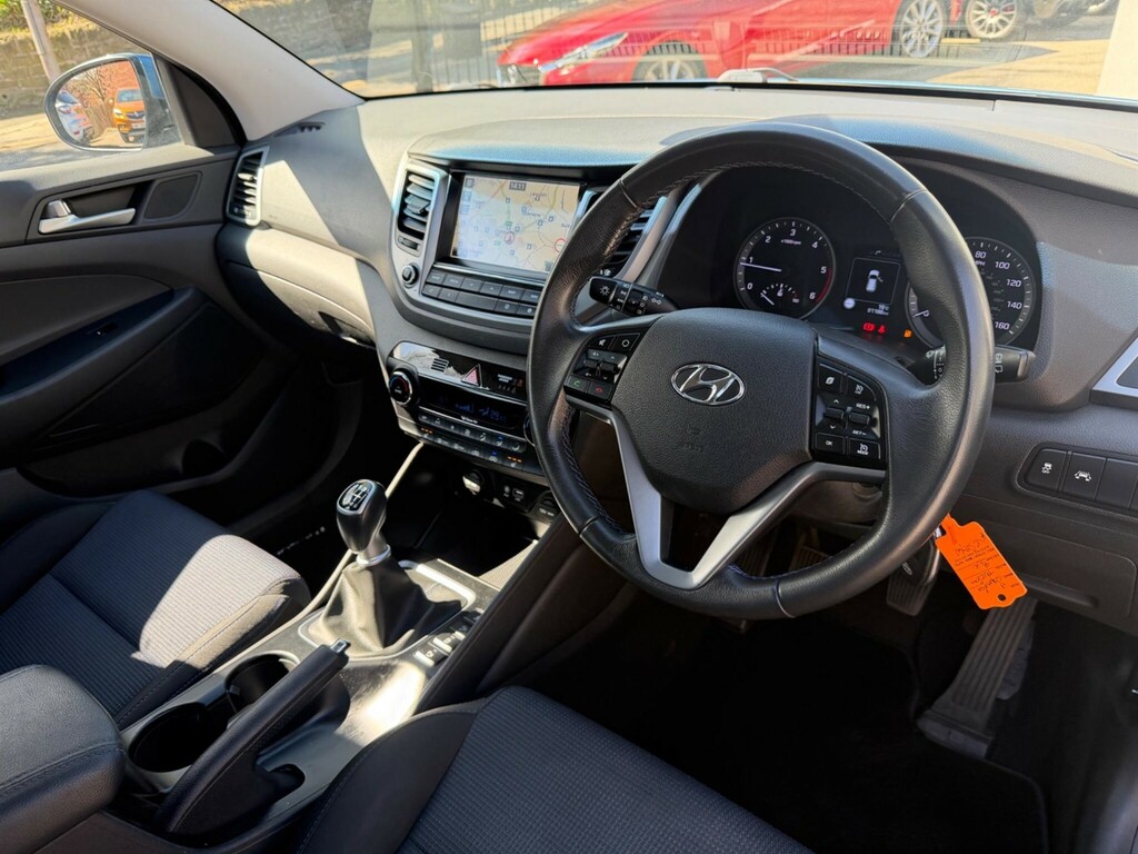 Hyundai Tucson 1.7 Crdi Blue Drive Se Nav Euro 6 Ss FY65HYW Blue #3