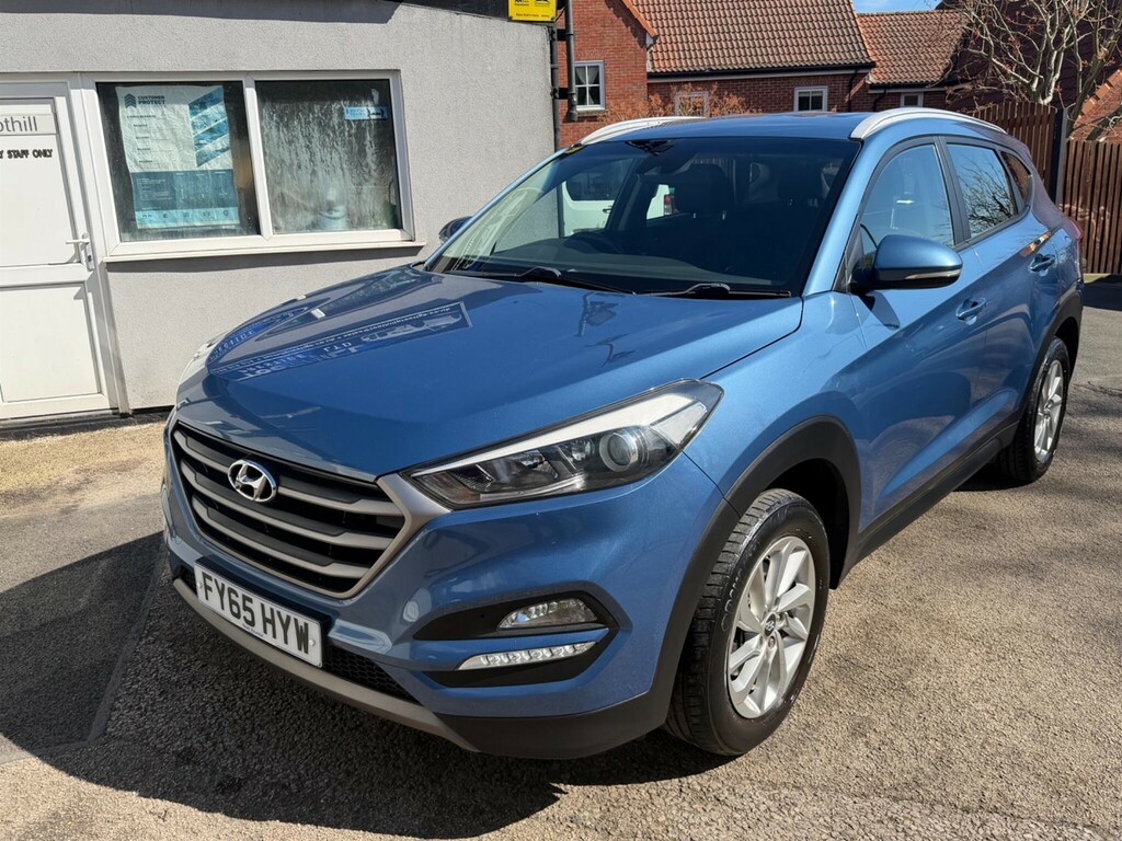 Hyundai Tucson 1.7 Crdi Blue Drive Se Nav Euro 6 Ss FY65HYW Blue #6