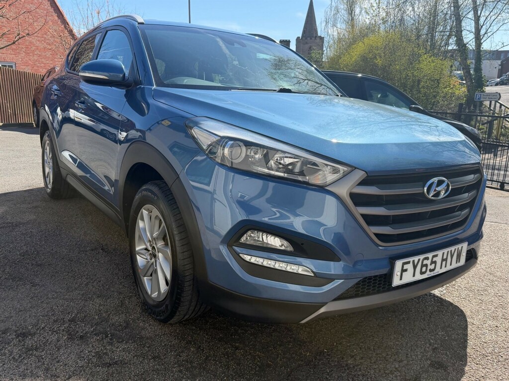 Hyundai Tucson 1.7 Crdi Blue Drive Se Nav Euro 6 Ss FY65HYW Blue #5