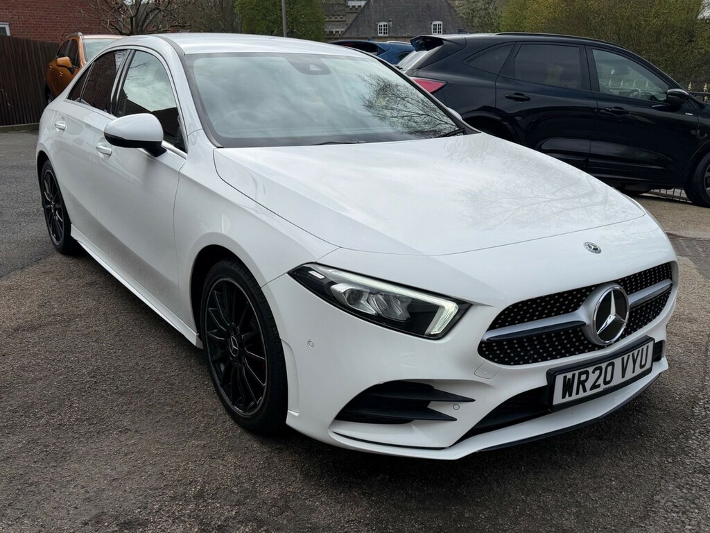 Mercedes-Benz A Class 1.5 Amg Line Executive Euro 6 Ss White #5