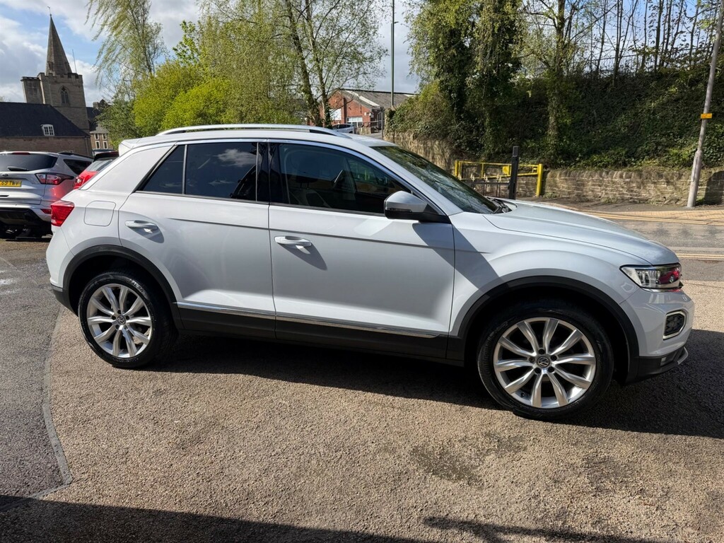 Volkswagen T-Roc 1.6 Tdi Sel Euro 6 Ss PY19ZKN Silver #2