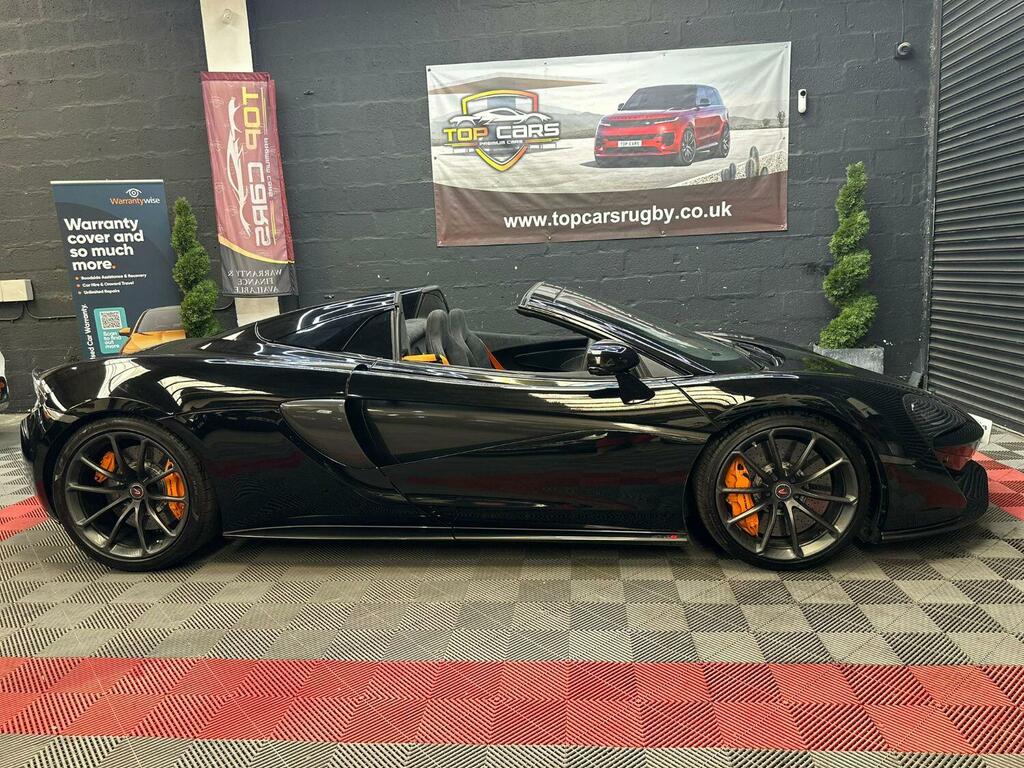 McLaren 570S Convertible 3.8 T V8 2018 LJ18CYF Black #4