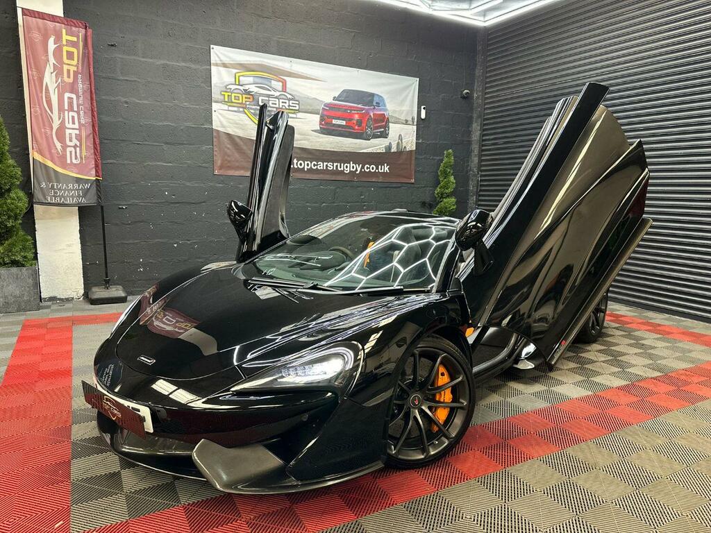 McLaren 570S Convertible 3.8 T V8 2018 LJ18CYF Black #2