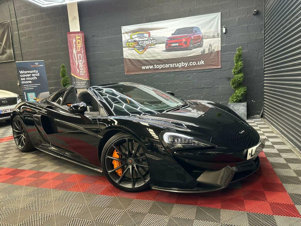 McLaren 570S Convertible 3.8 T V8 2018 LJ18CYF Black