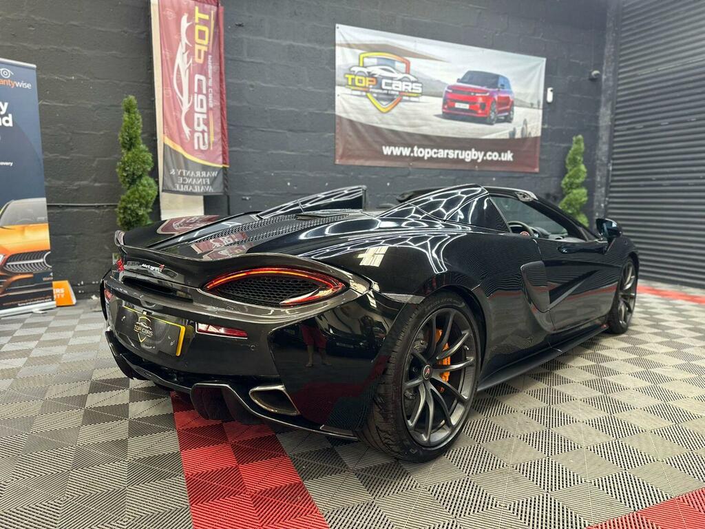 McLaren 570S Convertible 3.8 T V8 2018 LJ18CYF Black #6