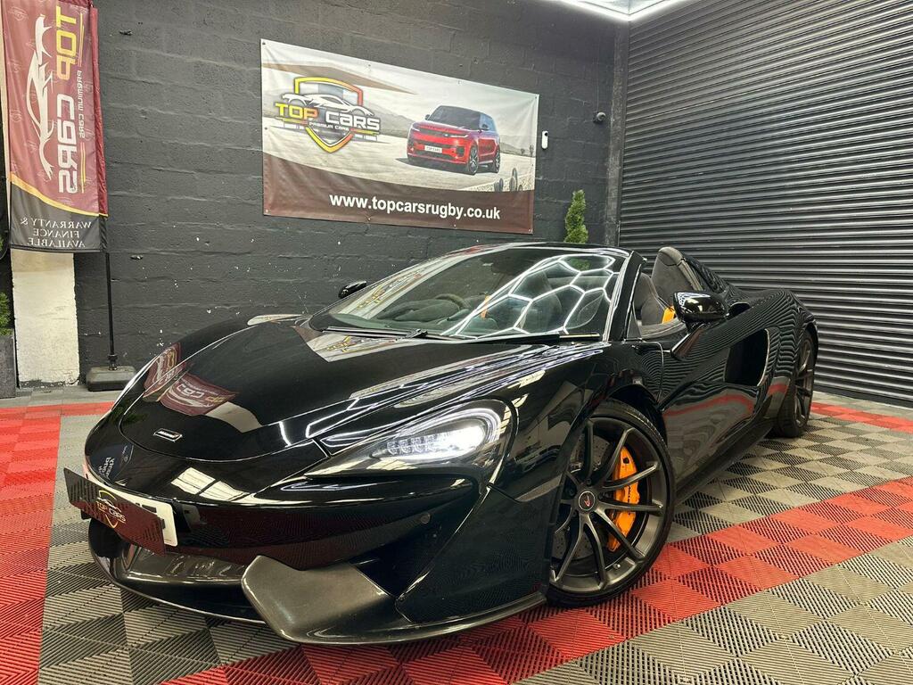 McLaren 570S Convertible 3.8 T V8 2018 LJ18CYF Black #3