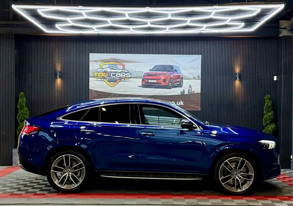 Mercedes-Benz GLE Class Suv 2.9 Gle400d Amg Line 2021 MO08WUM Blue #4