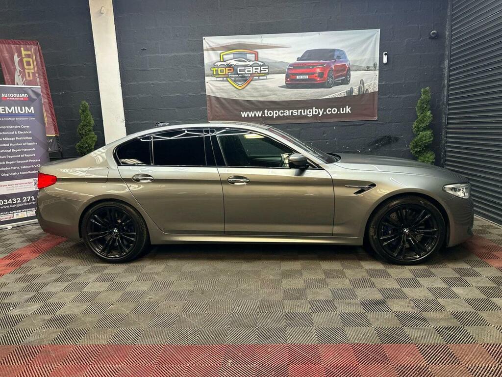 BMW M5 Saloon 4.4 M5 Saloon 2018 PK68UHF Grey #5