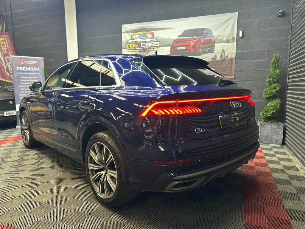 Audi Q8 Suv 3.0 Tdi V6 50 S Line 2020 GU20ZNL Blue #2