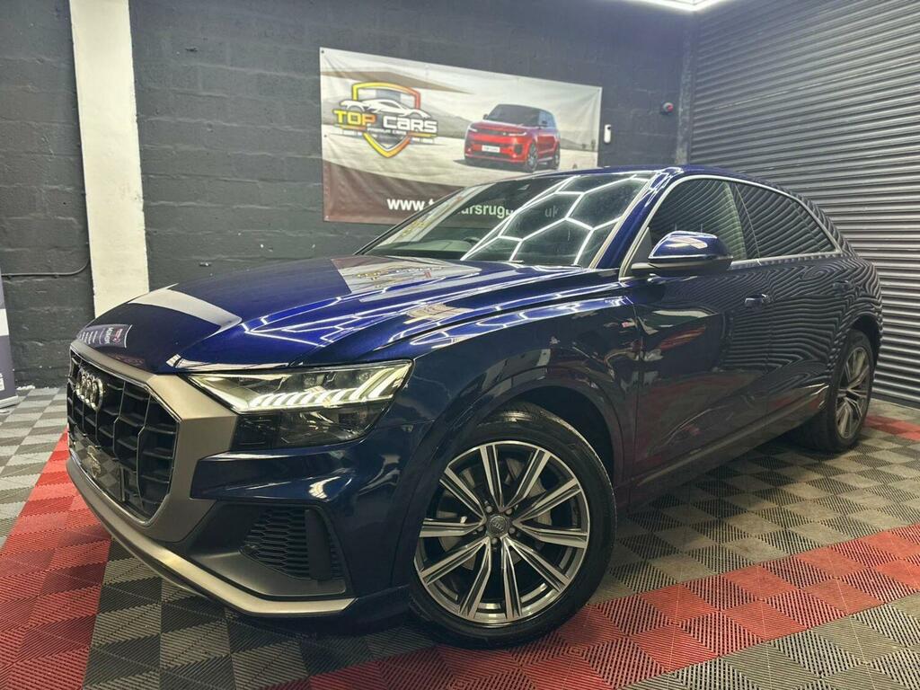 Audi Q8 Suv 3.0 Tdi V6 50 S Line 2020 GU20ZNL Blue #6