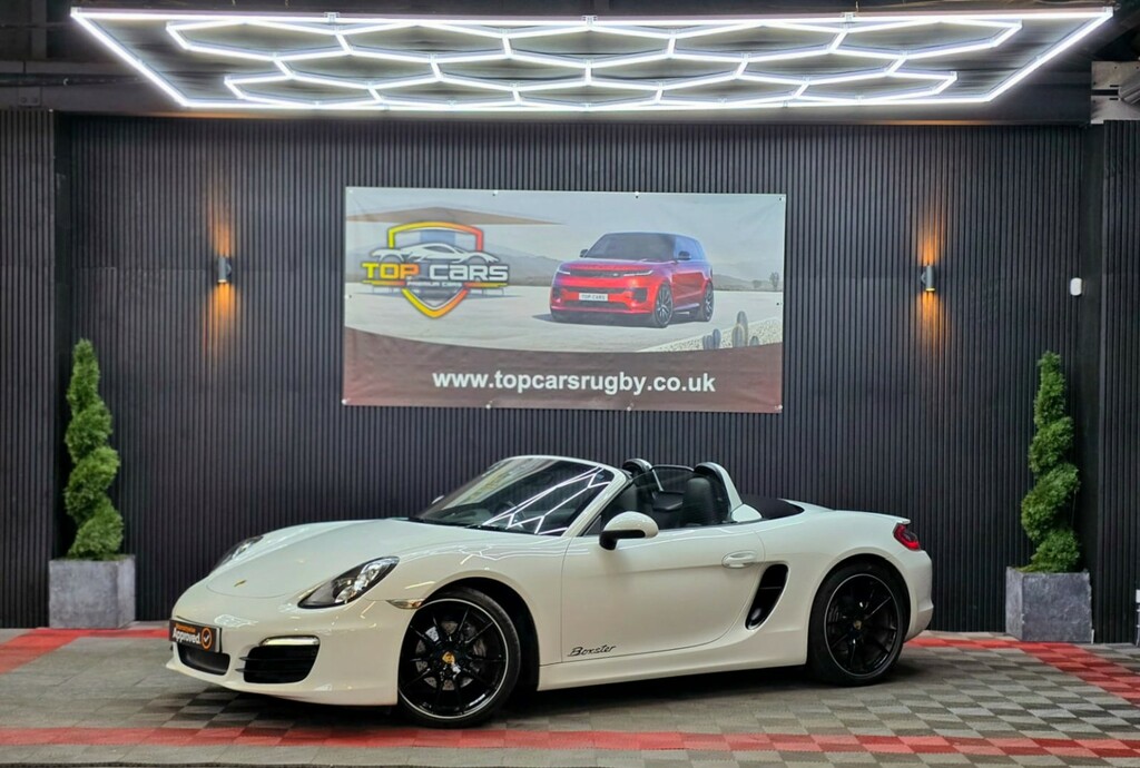 Porsche Boxster Convertible 2.7 981 2015 White #2