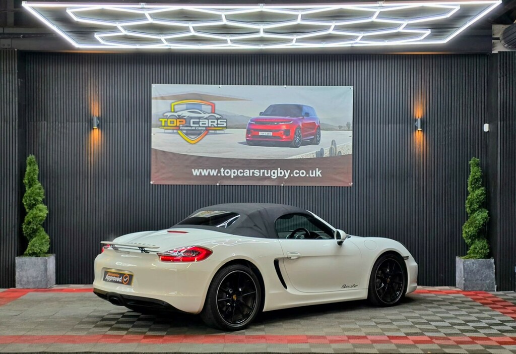 Porsche Boxster Convertible 2.7 981 2015 White #3