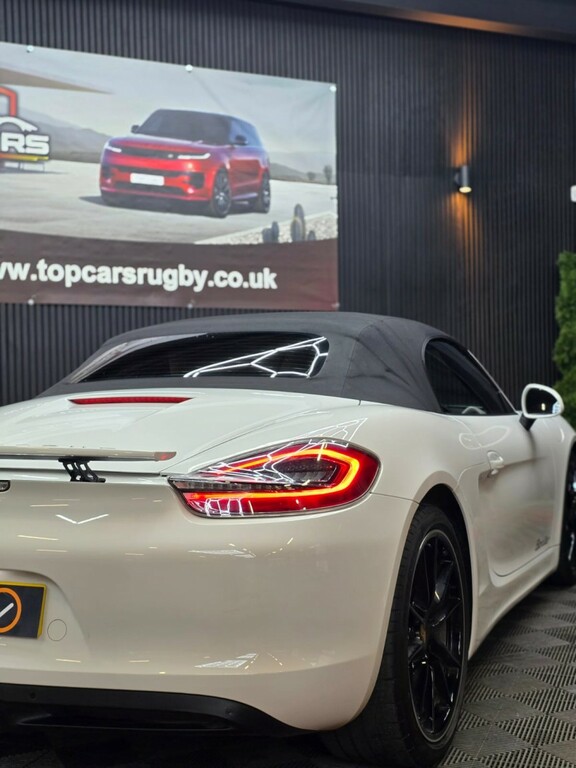 Porsche Boxster Convertible 2.7 981 2015 White #4