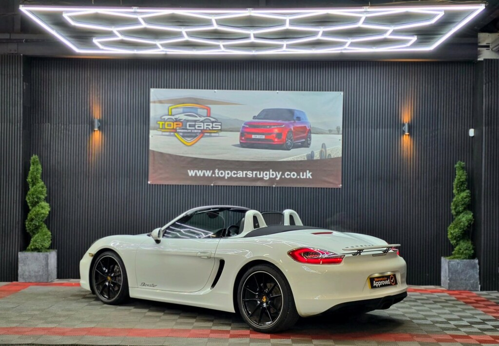 Porsche Boxster Convertible 2.7 981 2015 White #6