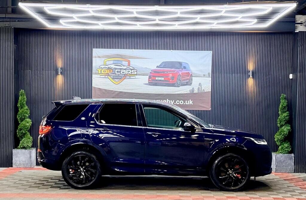 Land Rover Discovery Sport Suv 2.0 D180 Mhev R-dynamic Se 2019 GN69UEL Blue #4