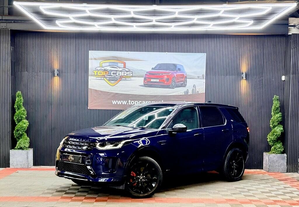 Land Rover Discovery Sport Suv 2.0 D180 Mhev R-dynamic Se 2019 GN69UEL Blue #2