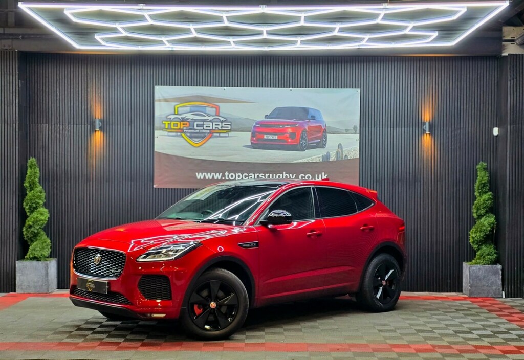 Jaguar E-Pace Suv 2.0 D180 R-dynamic S 2018 KU18UNN Red #2