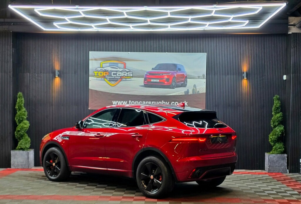 Jaguar E-Pace Suv 2.0 D180 R-dynamic S 2018 KU18UNN Red #5