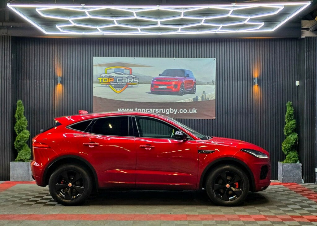 Jaguar E-Pace Suv 2.0 D180 R-dynamic S 2018 KU18UNN Red #3
