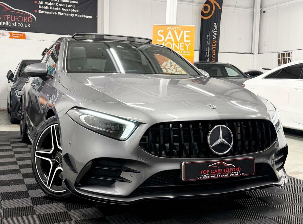 Mercedes-Benz A Class Hatchback 2.0 A35 Amg Premium Plus Spds Dct 4Mat HJ69ZLY Grey #6