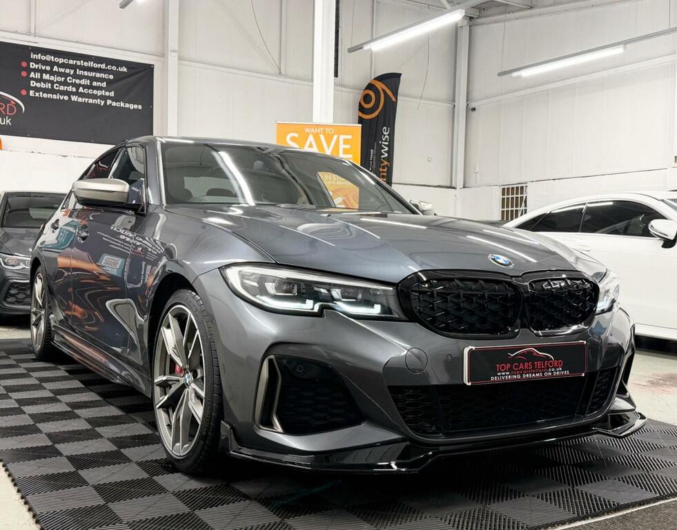 BMW 3 Series Saloon 3.0 M340i Mht Xdrive Euro 6 Ss YG71VUE Grey #3