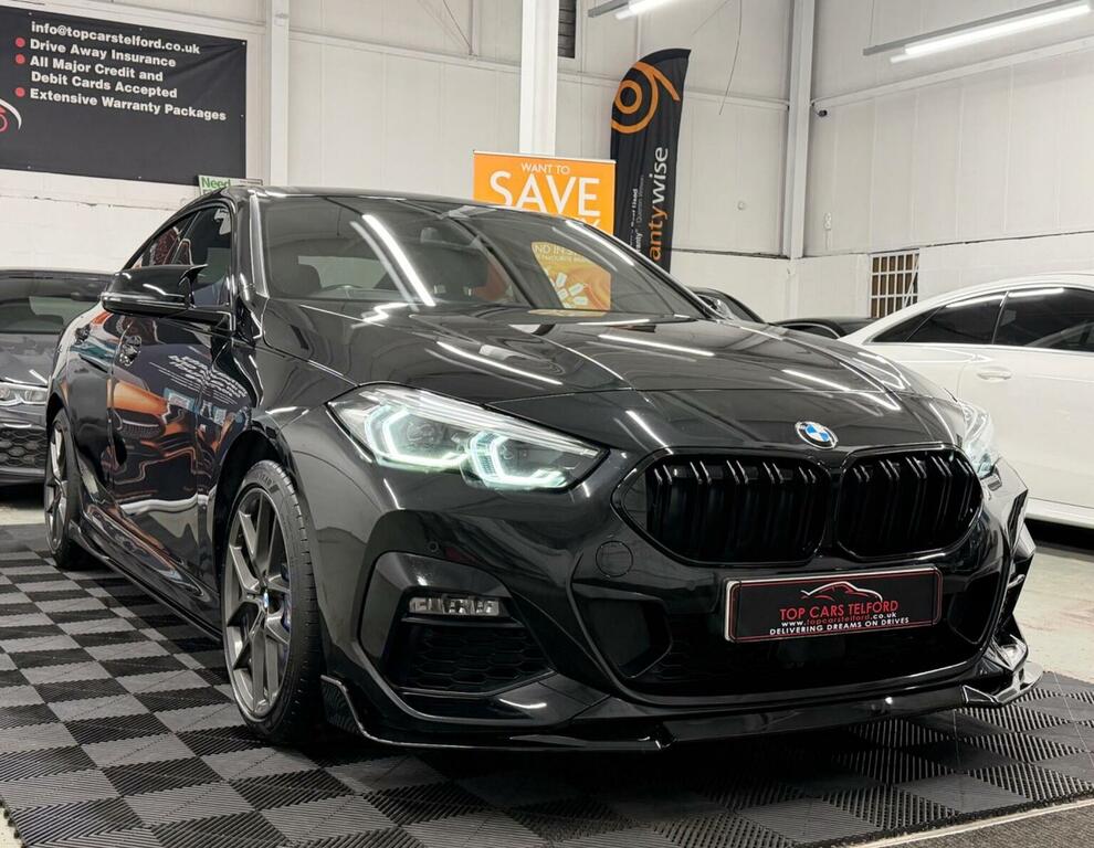 BMW 2 Series Gran Coupe Saloon 1.5 218I M Sport Dct Euro 6 Ss 2023 YB23SJY Black #3