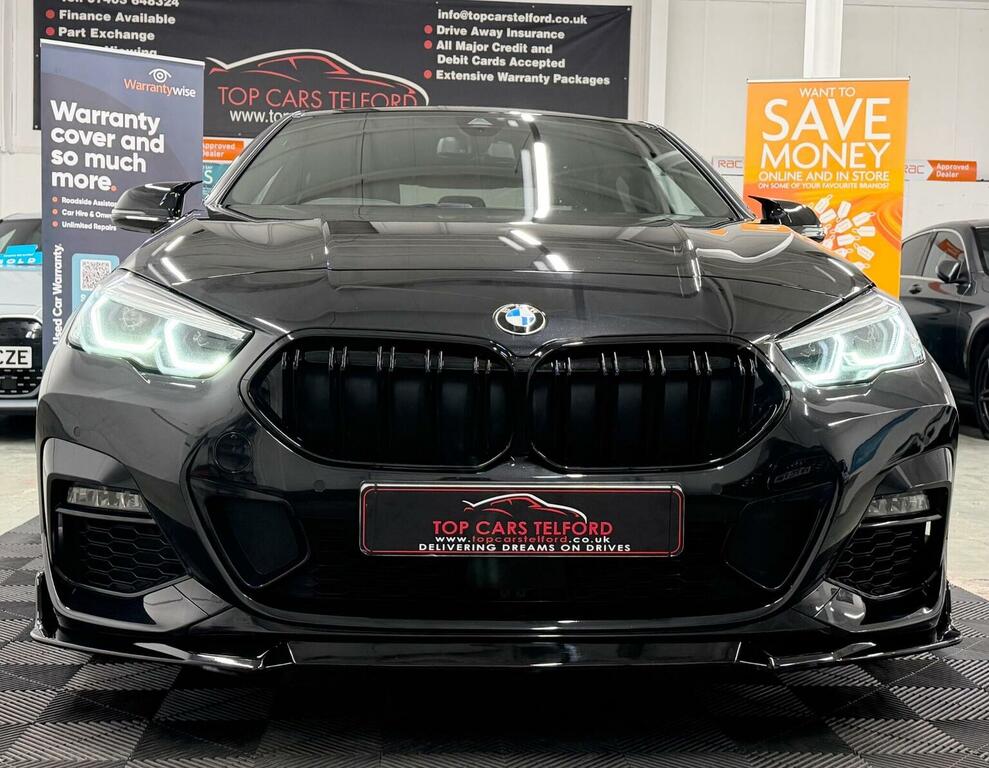 BMW 2 Series Gran Coupe Saloon 1.5 218I M Sport Dct Euro 6 Ss 2023 YB23SJY Black #2
